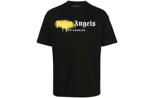 PALM ANGELS La Sprayed Logo T shirt