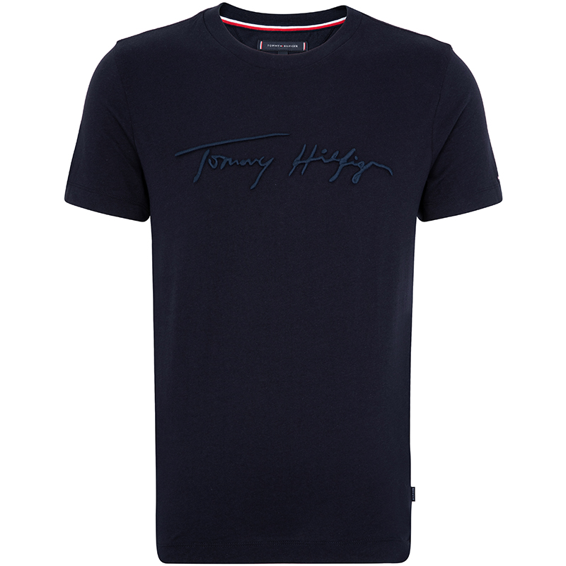 Tommy Hilfiger SS23 T Shirt Unisex Navy Blue