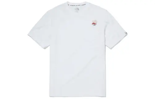 THE NORTH FACE T Shirts Unisex White Crew Neck Moderate Straight Fit