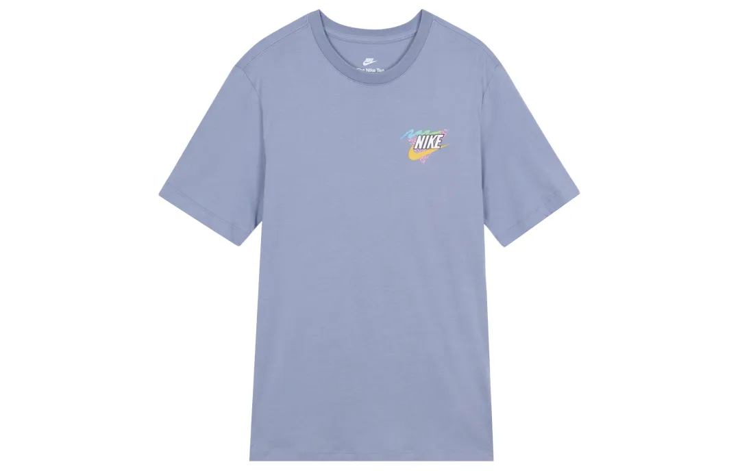 Nike Set-in Sleeve T-Shirt Men's Steel Blue