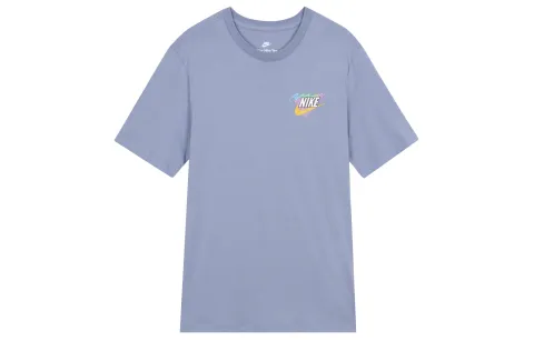 Nike Set-in Sleeve T-Shirt Men's Steel Blue