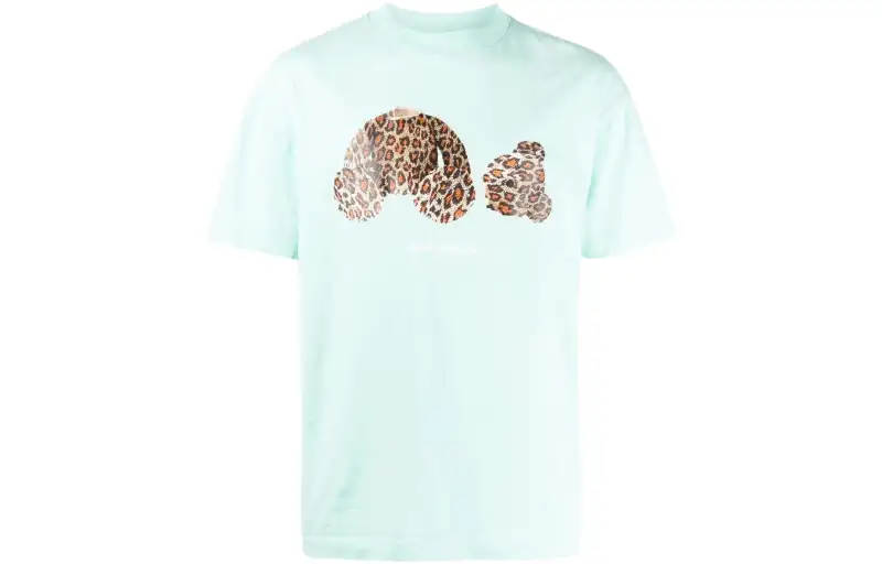PALM ANGELS Leopard Bear T Shirt