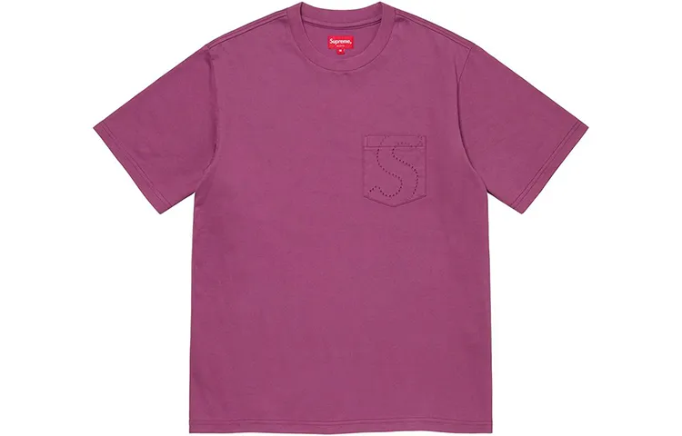 Supreme Laser Cut S Logo Pocket Tee