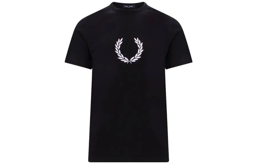 FRED PERRY SS23 T Shirt Men's Black