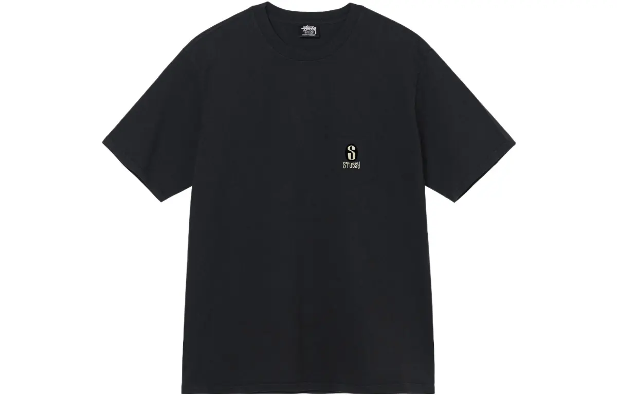 Stussy T-Shirts Unisex Crew Neck Moderate Straight Fit
