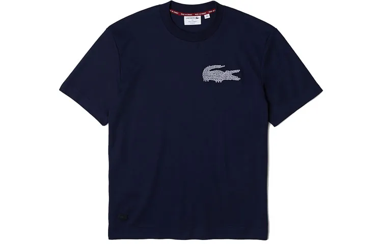 LACOSTE T Shirts Men's Crew Neck Moderate Straight Fit