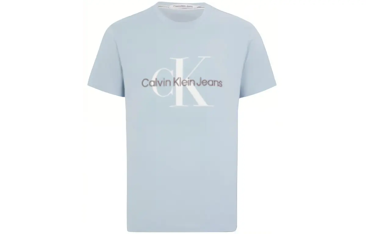 CALVIN KLEIN T Shirt Men's Sky Blue