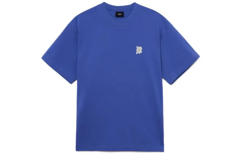 MLB T-Shirts Unisex Dark Blue Crew Neck Moderate