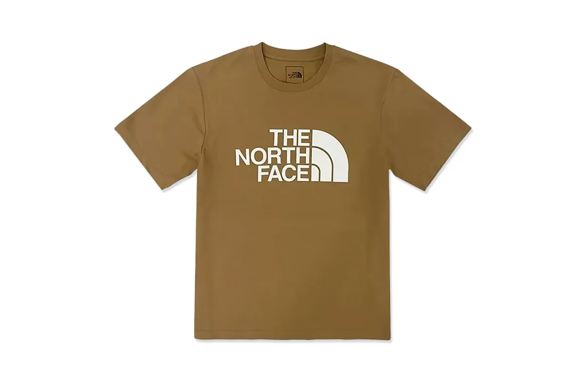 THE NORTH FACE Quick Dry T Shirts Men's Brown