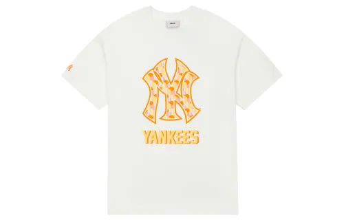 MLB New York Yankees T Shirt Unisex Cream