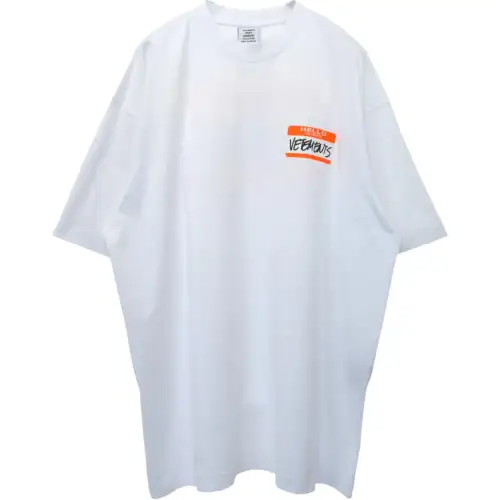Vetements My Name Is Cotton T shirt