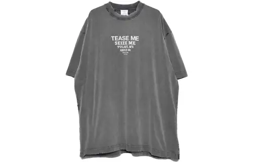 Vetements Tease Me Faded T Shirt
