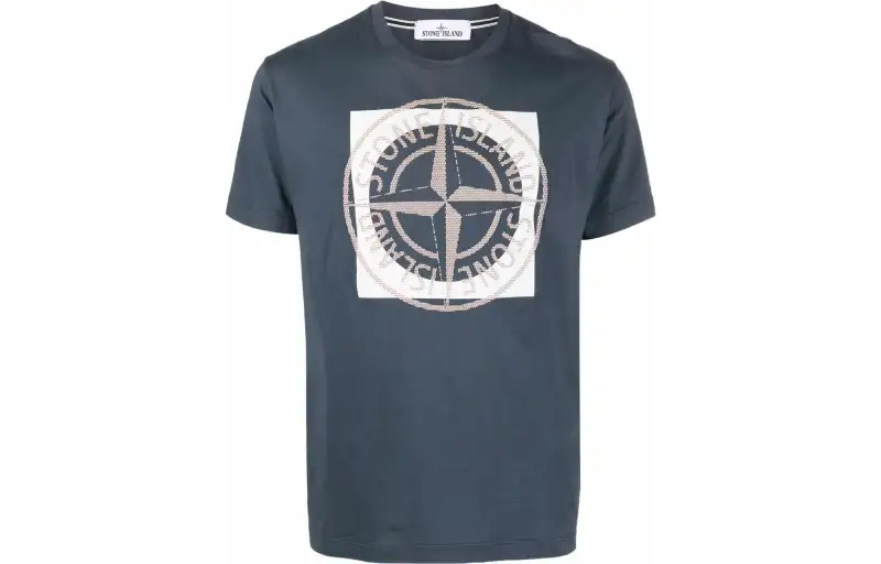 STONE ISLAND T Shirt Men's Blue