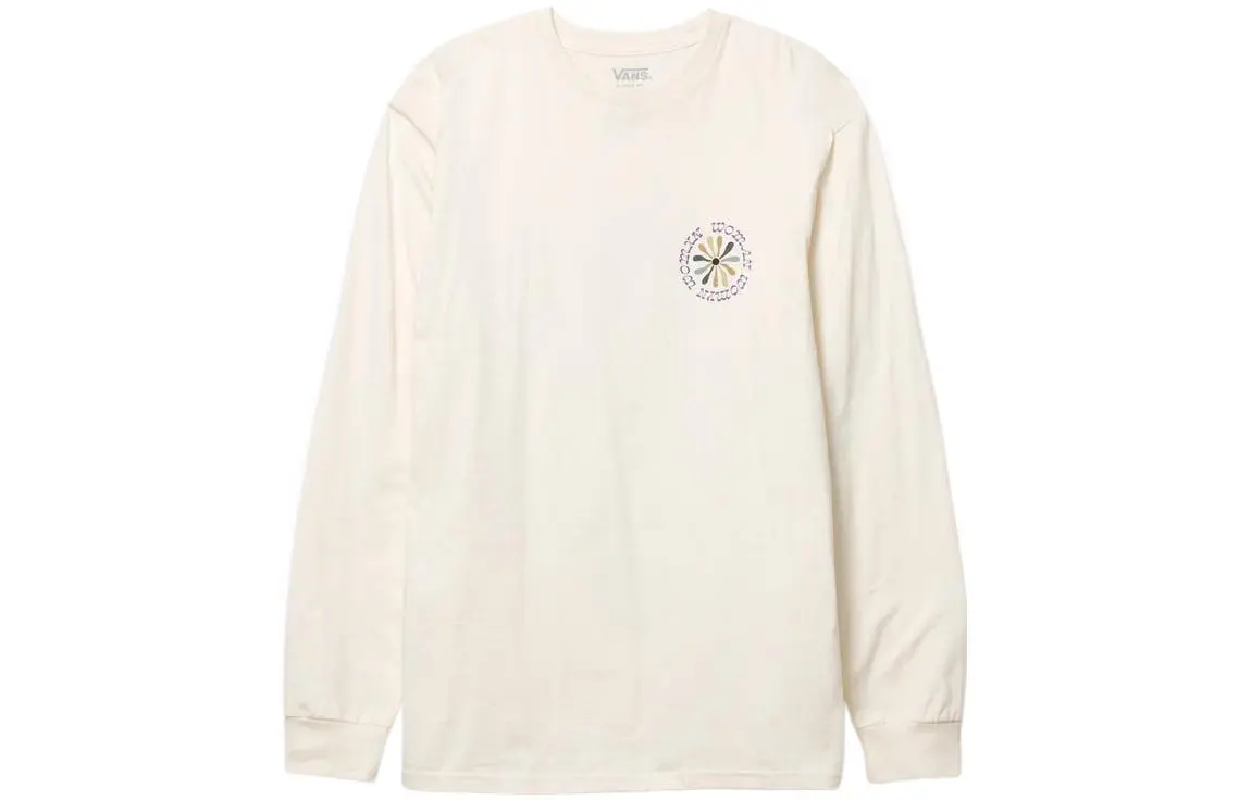 Vans DIVINE ENERGY LS T Shirt Unisex White