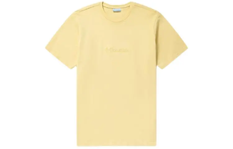 Columbia T Shirt Unisex Custard