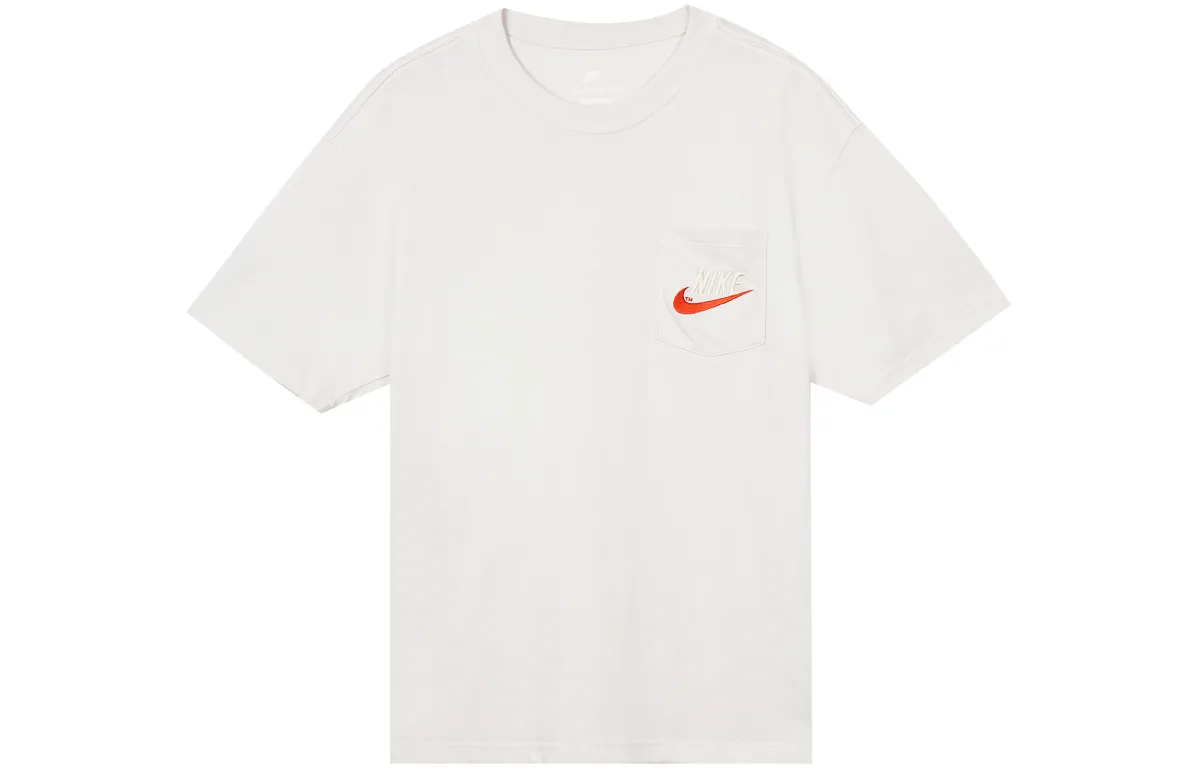 Nike Sportswear T Shirt Men's Phantom Gray White