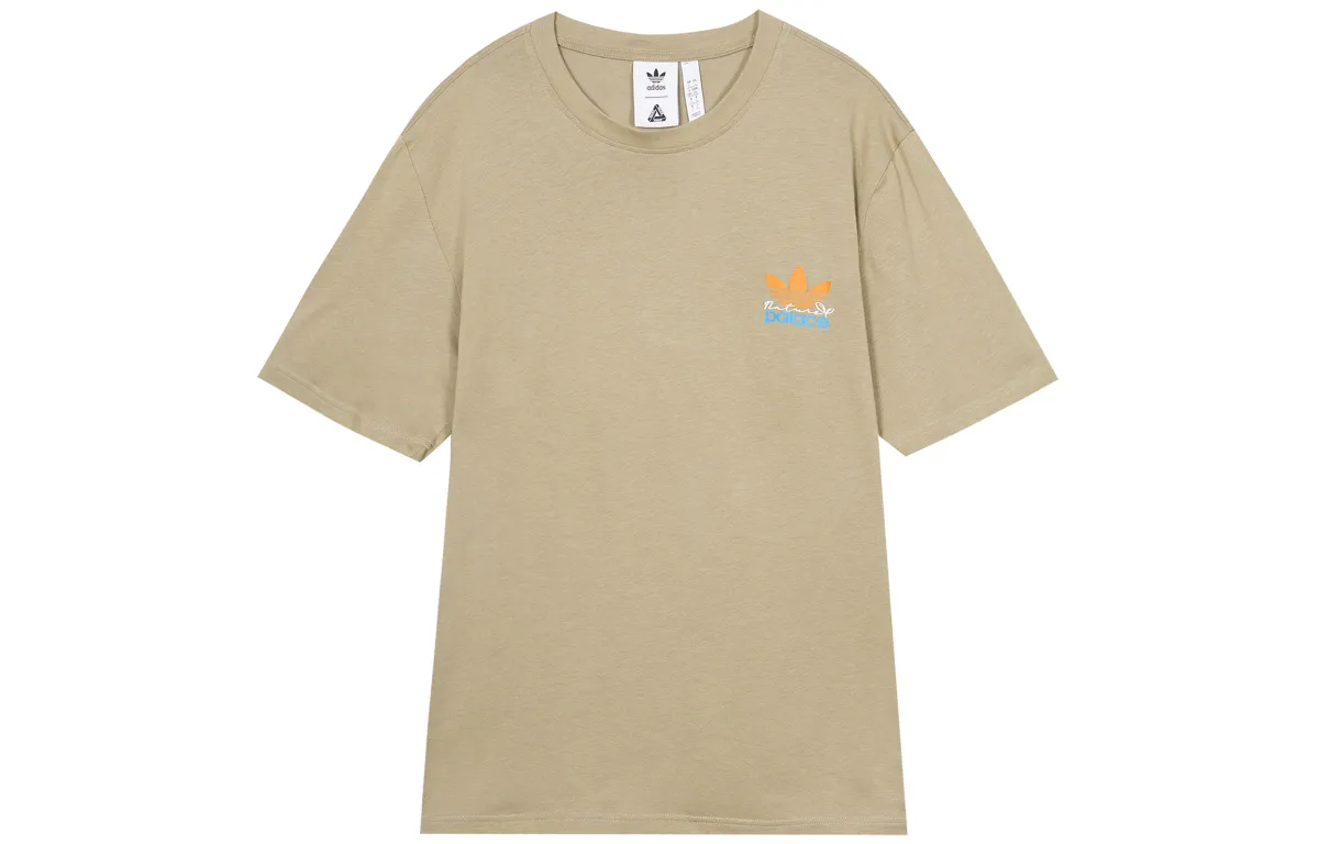 Adidas Originals T Shirt Unisex Brown