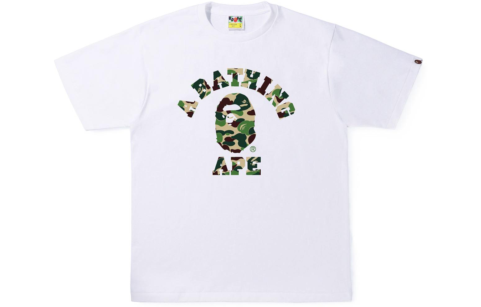 Мужская футболка A BATHING APE A BATHING APE T (разноцветный) — фото 5