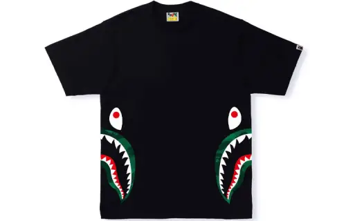 Bape Color Camo Side Shark Tee