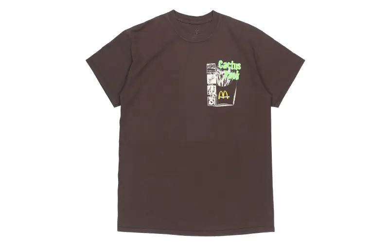 Travis Scott X McDonald's Cactus Pack Vintage Promo T Shirt