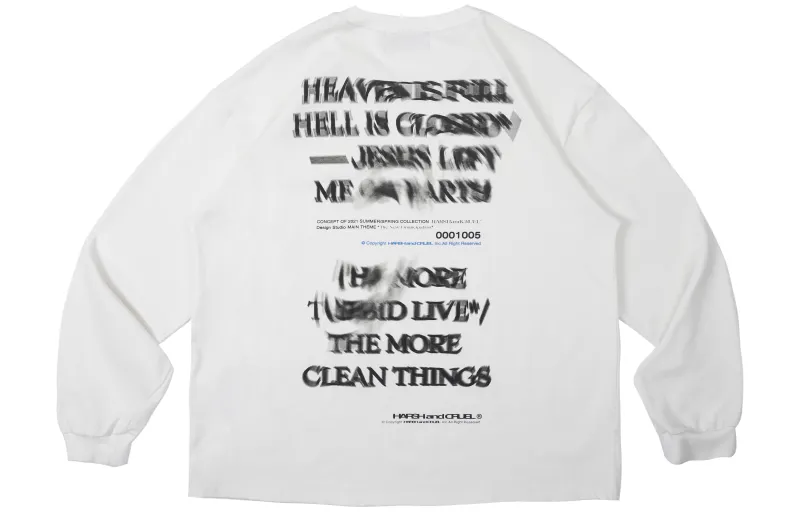 HARSH AND CRUEL T Shirts Unisex Crew Neck Moderate Straight Fit