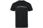EMPORIO ARMANI Logo Printed Crewneck T Shirt