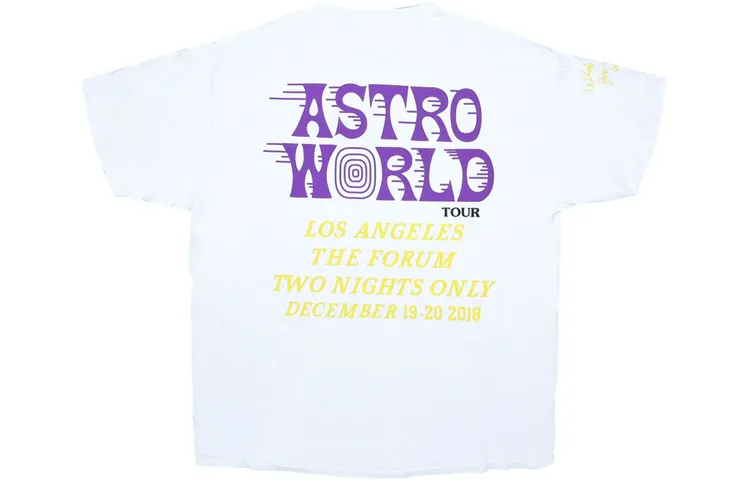 Travis Scott Astroworld La Exclusive T Shirt