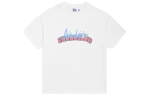 MIND ERROR Straight Fit T Shirt Unisex Couple's
