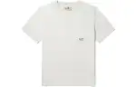 Timberland T Shirts Men's Vintage White Crew Neck Moderate Straight Fit