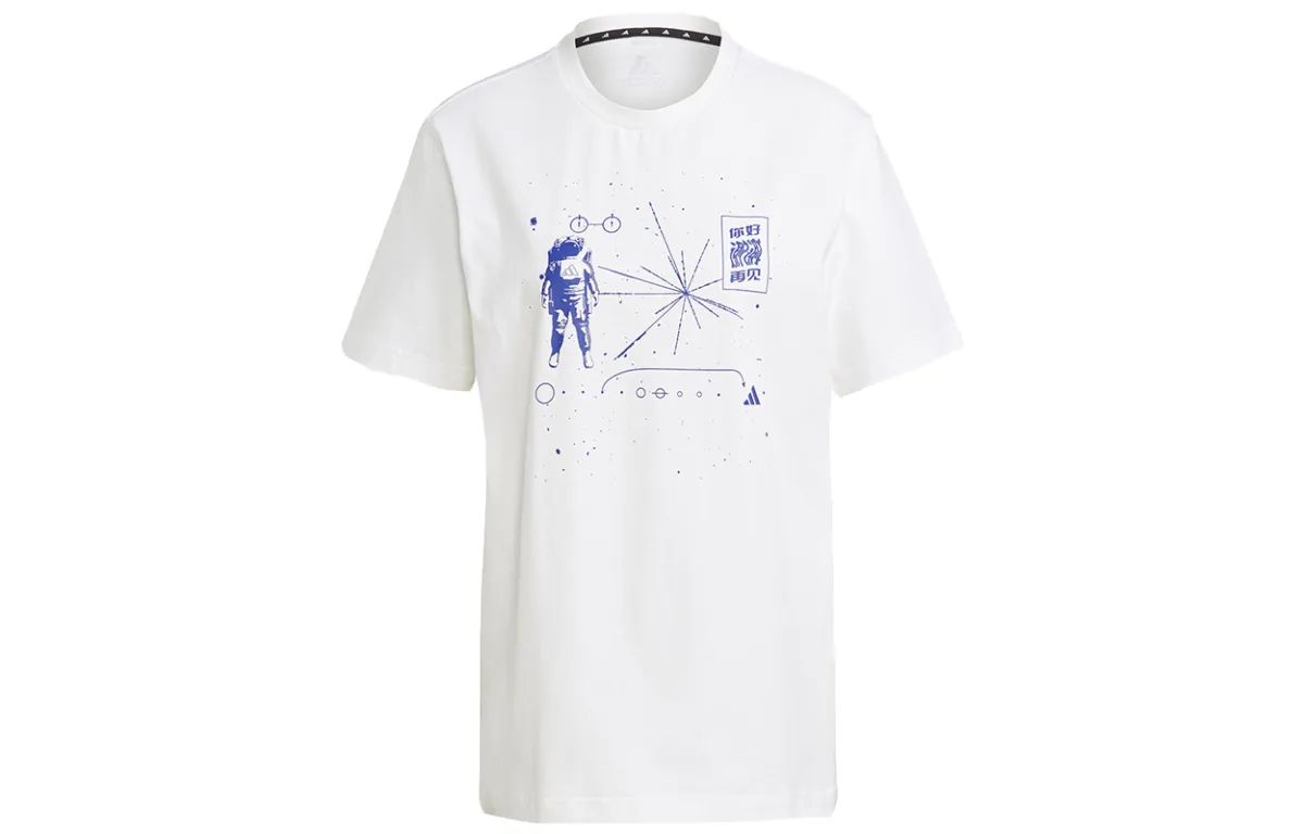 Adidas Set-in Sleeve T-Shirt Men's White