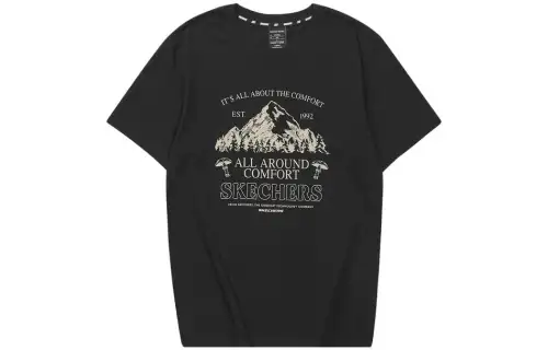Skechers Stroll Drop Shoulder Sleeve T Shirt Unisex