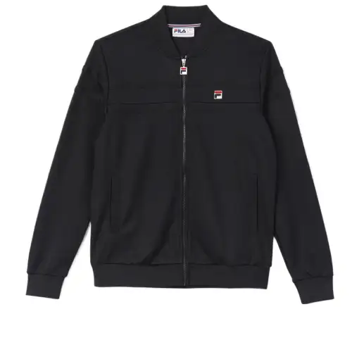 FILA Jackets Men's Black Stand Collar Moderate Other