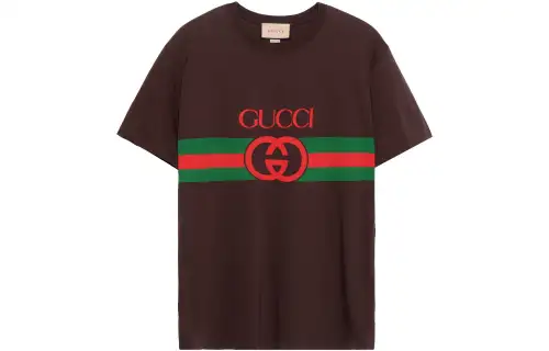 【Replicated_PMAR try-onPrevious Season】logo-print cotton T-shirt