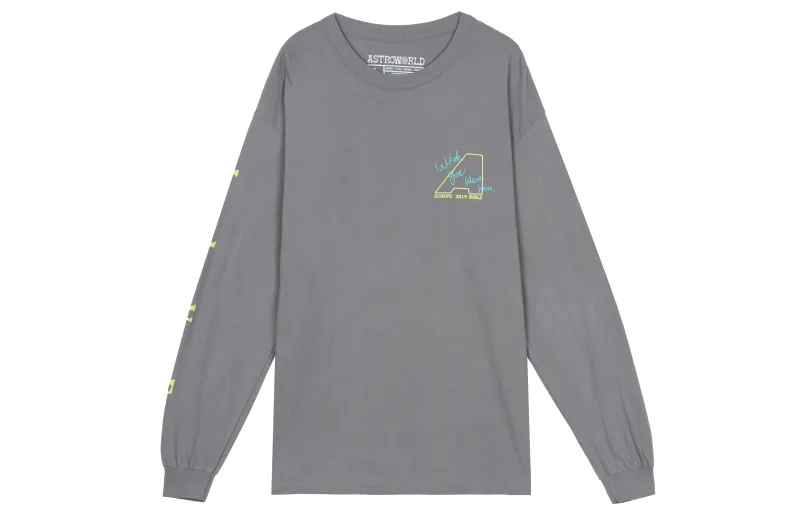 Travis Scott T Shirt Unisex Gray