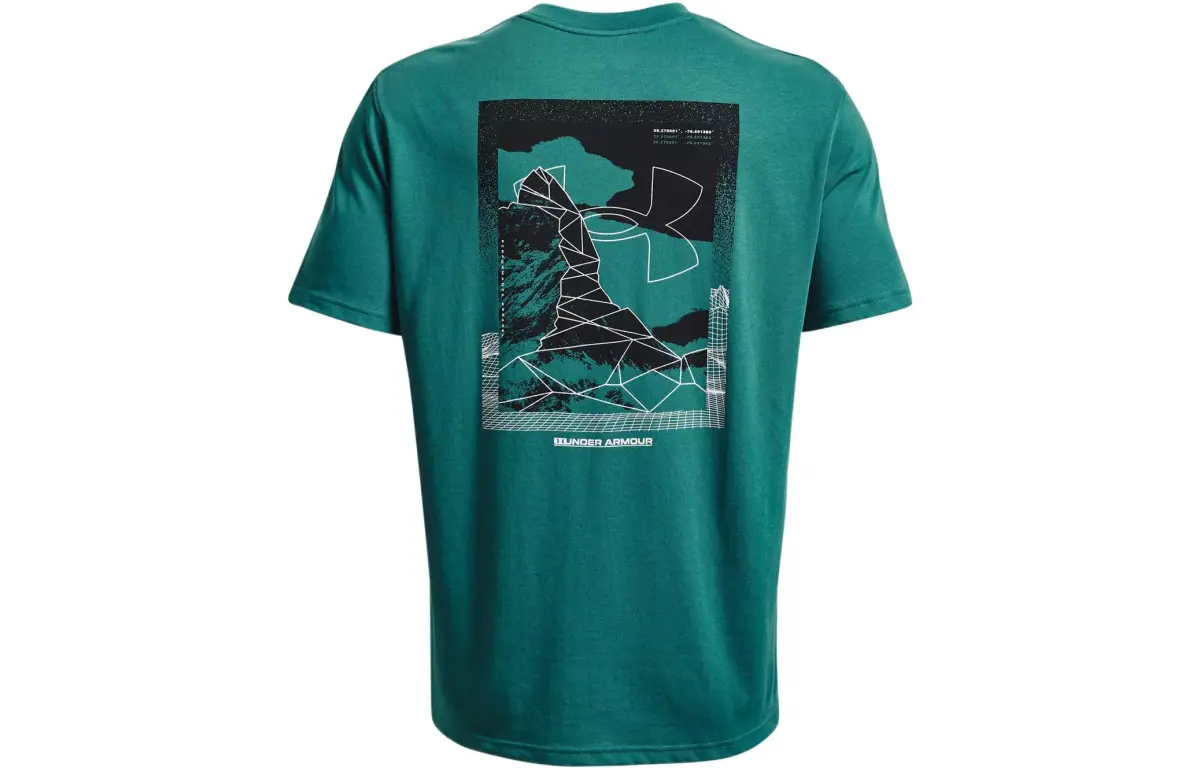 Under Armour T Shirt Men's Lake Green
