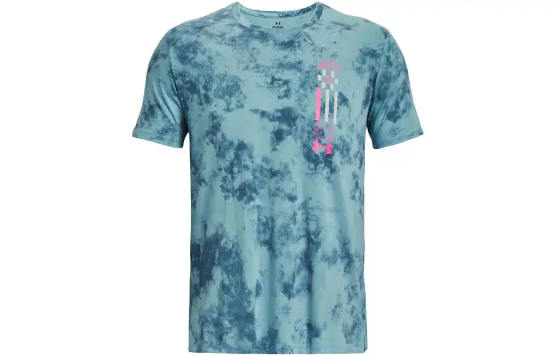Under Armour T Shirt Men's Serene Aqua Blue