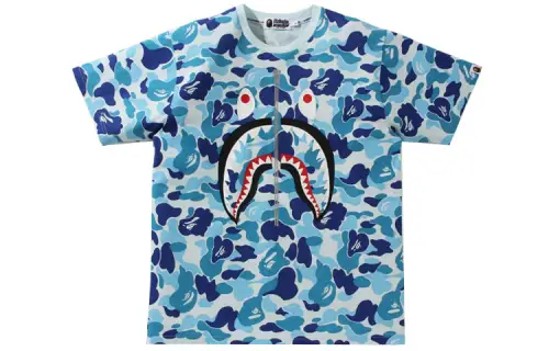 Bape Big Abc Camo Shark Tee
