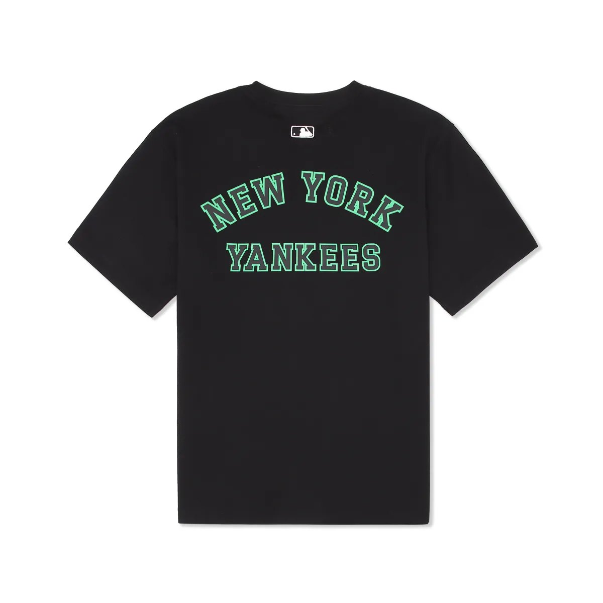MLB New York Yankees T-Shirts Unisex Black Crew Neck Moderate