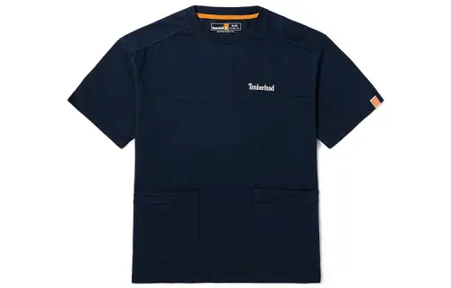 Timberland T Shirts Men's Dark Sapphire Crew Neck Moderate Straight Fit