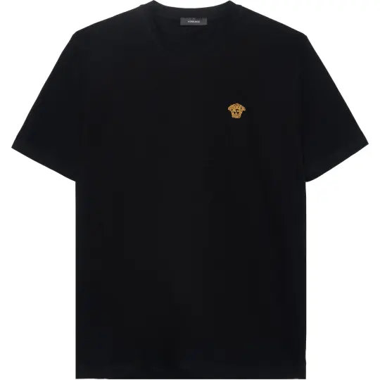 VERSACE Embroidered Logo T Shirt