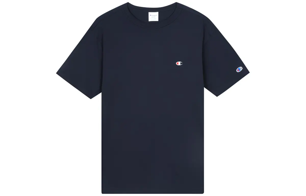Champion T Shirt Japan Version Unisex Dark Blue