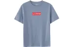 Li Ning Sports Fashion Collection T Shirt Unisex Flint Stones Blue