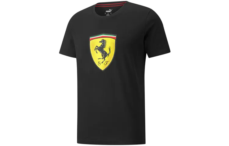 PUMA Scuderia Ferrari Race Colored Big Shield Big Kids' Tee