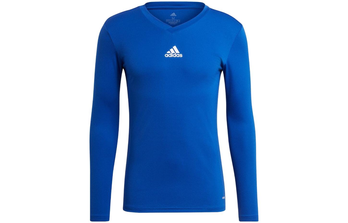 Adidas T Shirts Men's Royal Blue Moderate Straight Fit