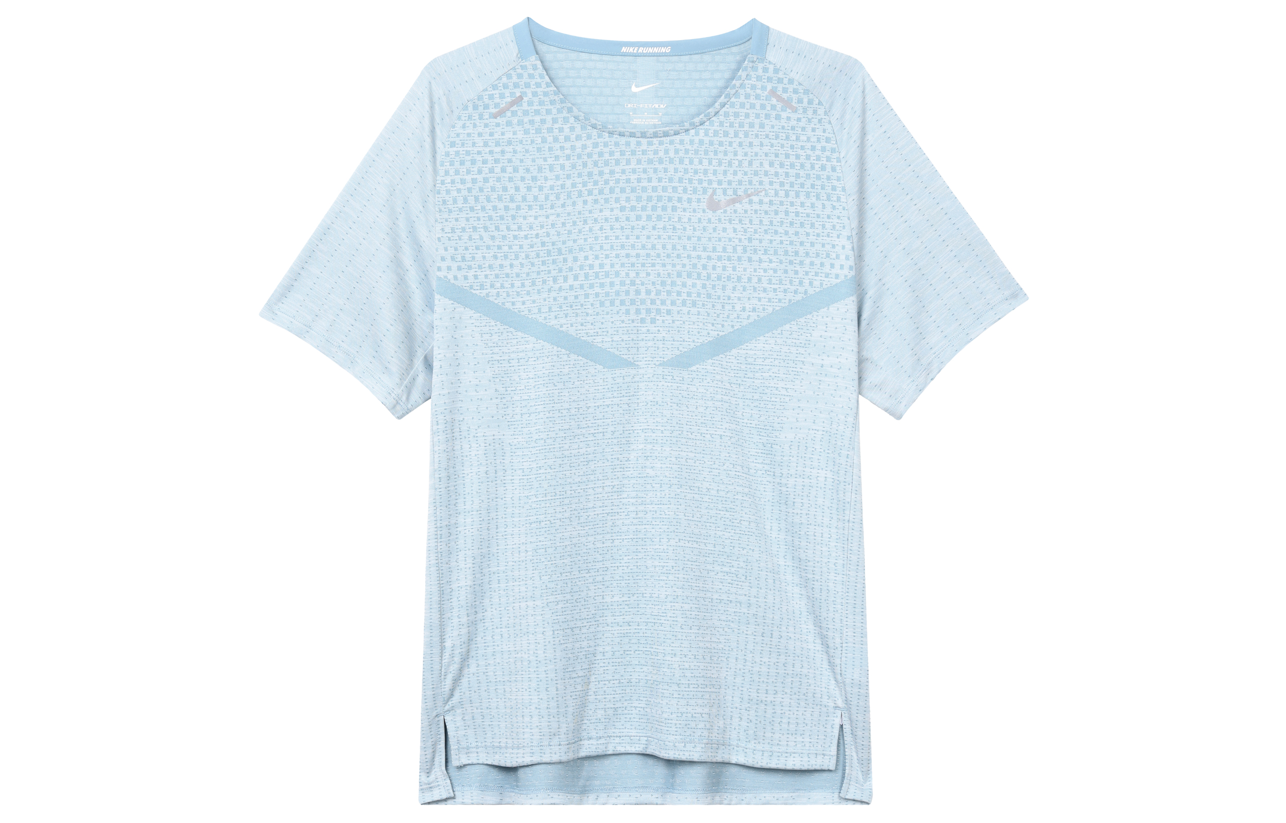 Nike Running T Shirt Men’s Light Blue Gray