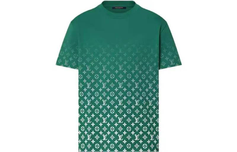 LOUIS VUITTON Pre Owned 2000s Monogram Gradient T shirt