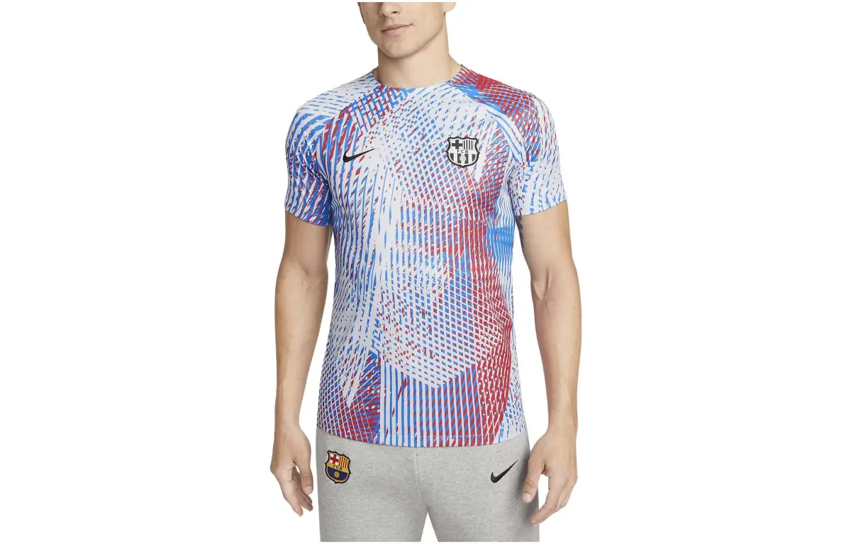 Nike T-Shirts Men's Mixed Color Crew Neck Moderate Straight Fit