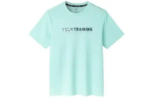 Anta SS22 T Shirt Men's Ice Blue Green