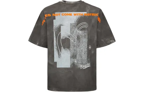 EVISU T Shirts Men's Crew Neck Moderate Straight Fit