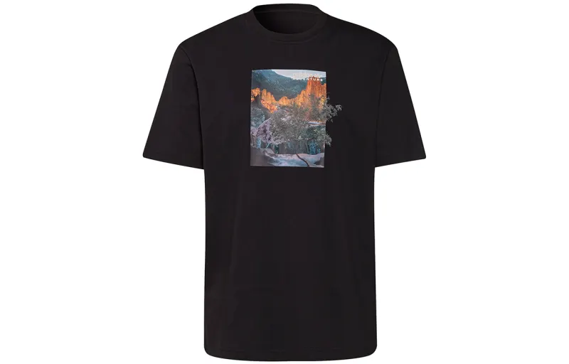 Adidas Originals Drop Shoulder Sleeve T Shirt Unisex Black